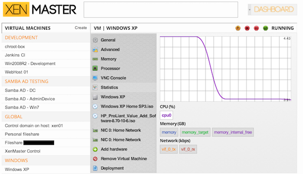 XenMaster screenshot